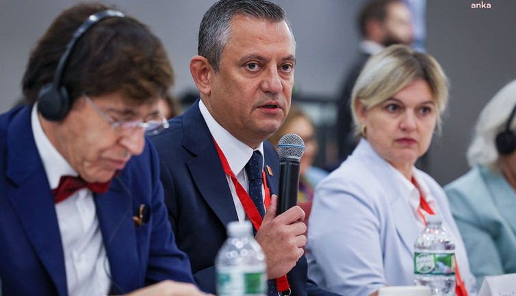 Rum temsilci 'işgal deyince Özgür Özel salonu terk etti