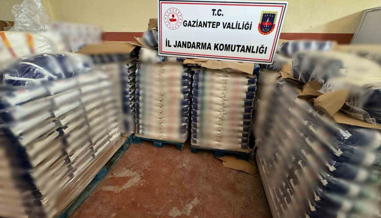 Gaziantep'te 9 bin 850 kilo 2.9 Milyon TL değerinde sahte deterjan ele geçirildi