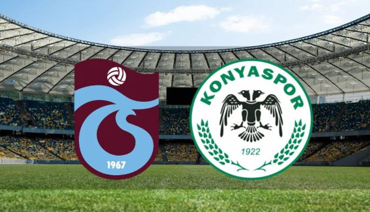 Trabzonspor - Konyaspor maçının ilk 11'leri belli oldu