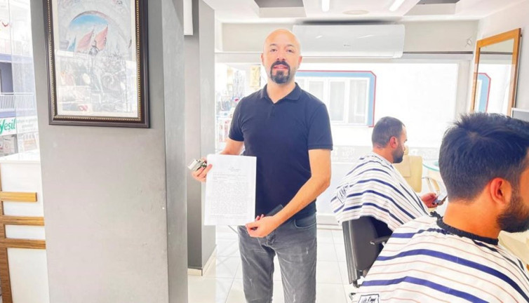 Aydın'da berberlerin pazar tatiline mahkemeden durdurma kararı
