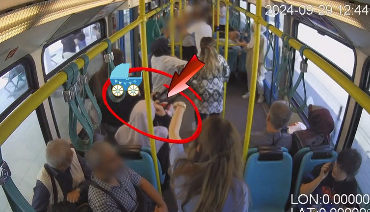 Metro'da heyecanlı anlar! İmdat frenini çektiler