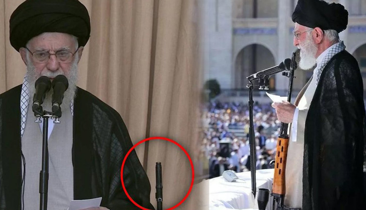 Hamaney’den cuma hutbesinde İsrail’e tüfekli mesaj