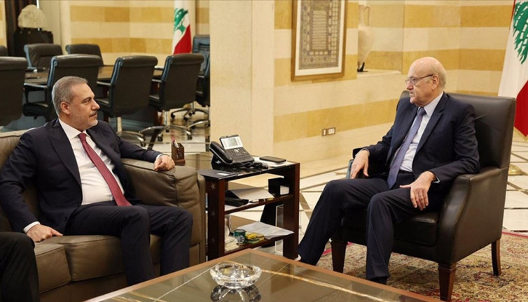 Dışişleri Bakanı Hakan Fidan Lübnan Başbakanı Necip Mikati ile telefonda görüştü