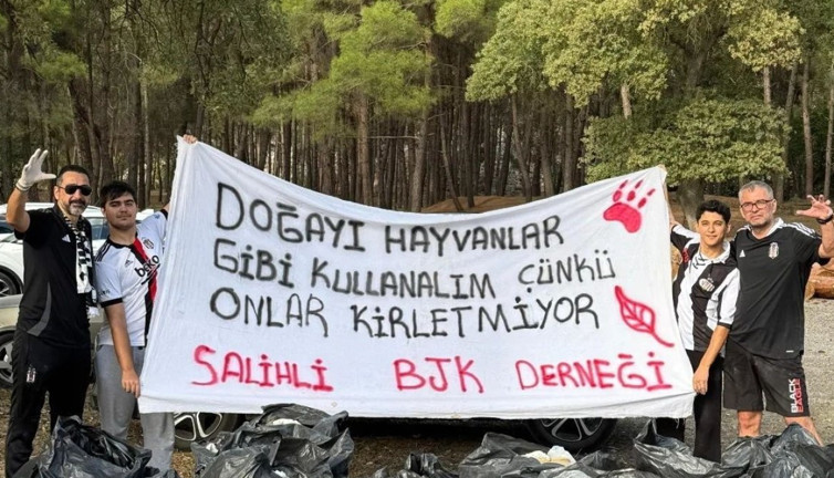 Beşiktaşlı gençler çevre için el ele verdi