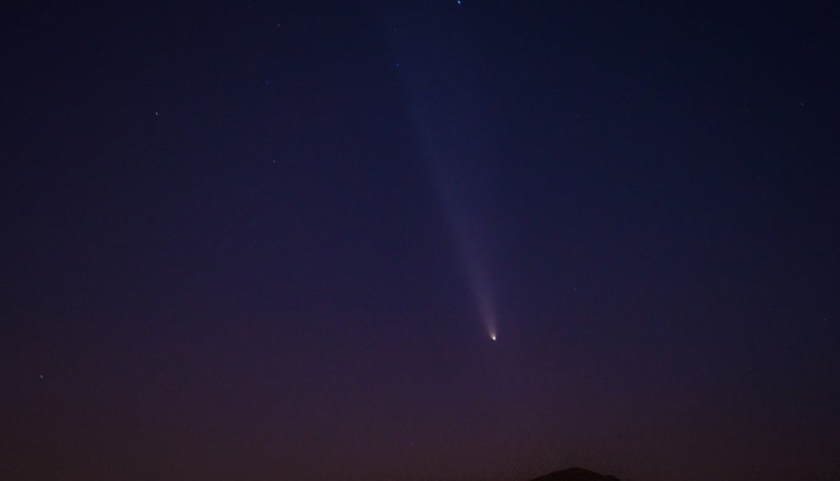 Son 13 yılın en parlak kuyruklu yıldızı! Bu görüntüler Niğde'den