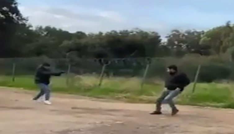 Pusu kurup cinayeti kameraya çektiler