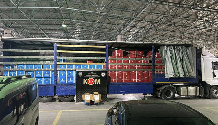 7 milyon kaçak makaron ele geçirildi