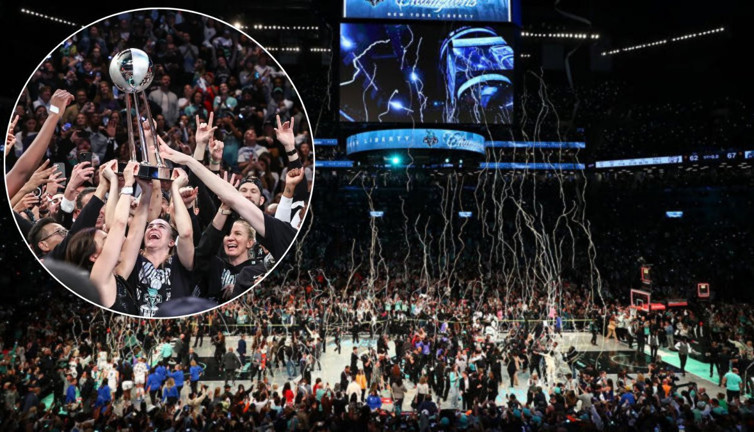New York Liberty, WNBA'nde zafere ulaştı