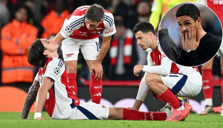 Arteta: Calafiori'nin durumu endişe verici