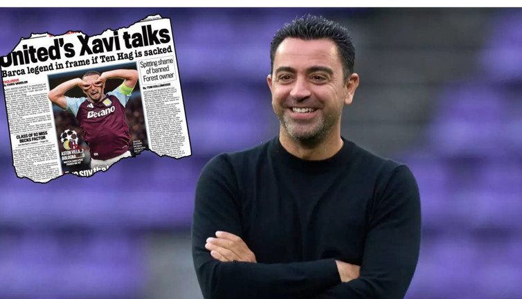 Manchester United, Xavi ile görüşüyor