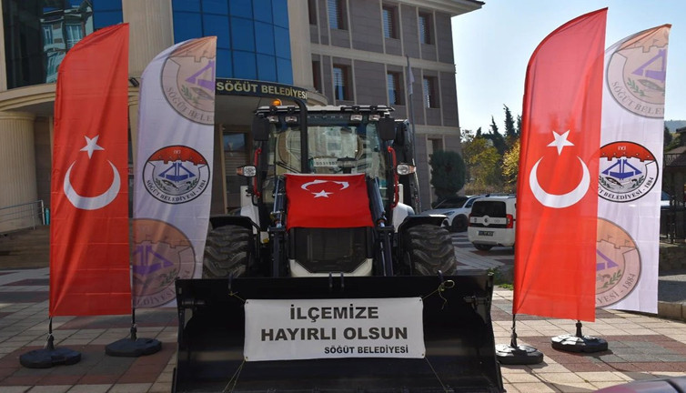 Söğüt Belediyesi'ne araç filosu