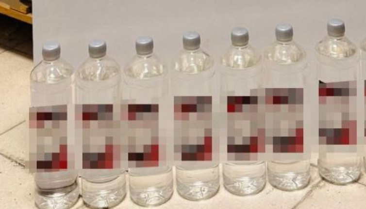 1 ton 70 litre etil alkol ele geçirildi