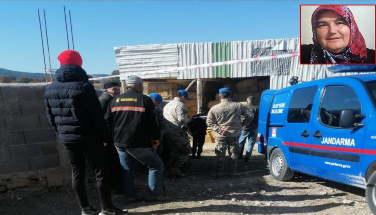 Gediz'de 3 haftadır kayıp olan kadın samanlıkta ölü bulundu