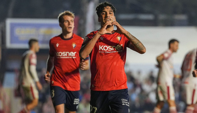 İspanya Kral Kupası'nda Osasuna, Chiclana'yı gole boğdu