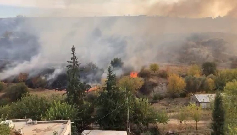 Adıyaman'da anız yangını çok sayıda tarlaya zarar verdi