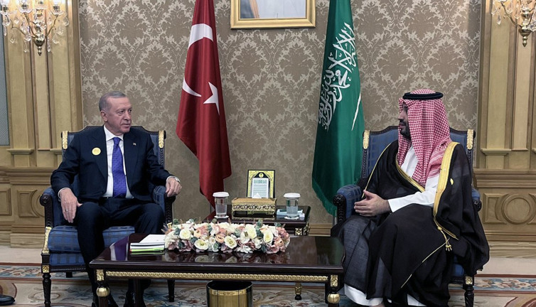 Erdoğan Suudi Arabistan Veliaht Prensi Muhammed bin Selman ile görüştü