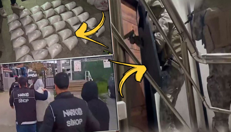 Zehir tacirlerine 73 ilde büyük darbe! Tonlarca uyuşturucu ele geçirildi