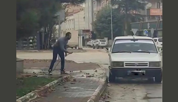 Çeşmeye hortum takıp yıkadığı araba pahalıya mal oldu