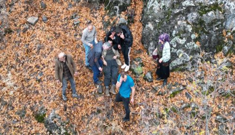 Baygın çobanı dron buldu