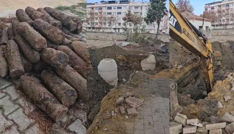 Gelibolu'da patlamamış 50 top mermisi bulundu