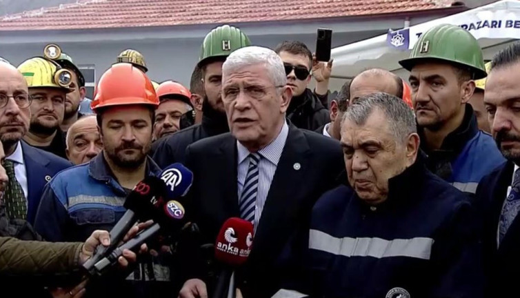 İYİ Parti Lideri Müsavat Dervişoğlu eylemdeki maden işçilerini Ankara'da ziyaret etti! 'Milli varlıklar satılıyor işçiler yoksullaşıyor'