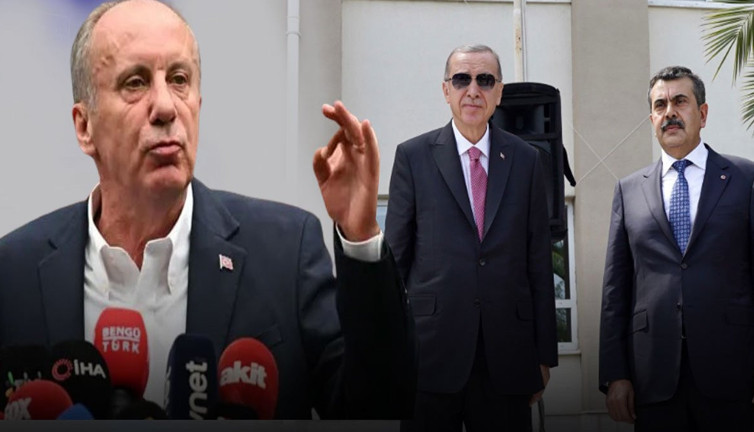 Muharrem İnce'den çok sert eleştiri: Deve idrarının şifalı olduğuna inanan kafadaki insanların hazırladığı müfredatla...