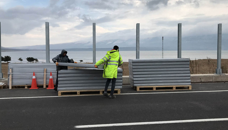 Türkiye ile Gürcistan arasında: 2 bin 600 metre