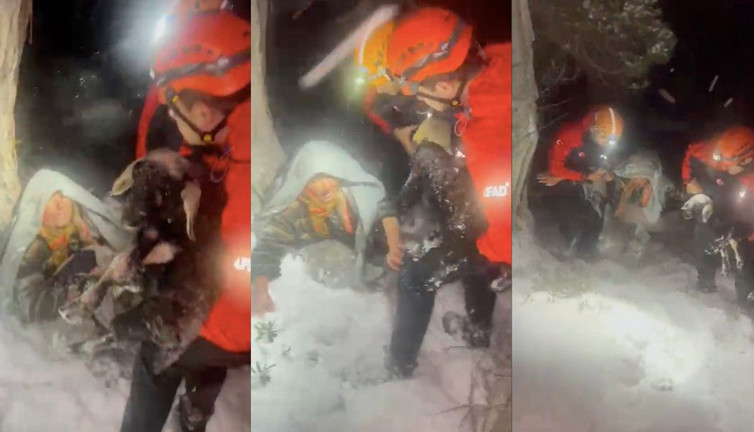 Tipide kocasıyla birlikte kaybolan yaşlı kadın 2 kuzusu ve tavuğuna sarılmış halde bulundu