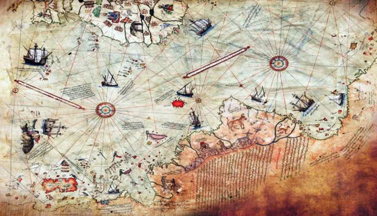Osmanlı'nın Amerika'yı ilk çizen haritası Piri Reis haritasıyla ilgili uzmanlar bakın ne diyor!