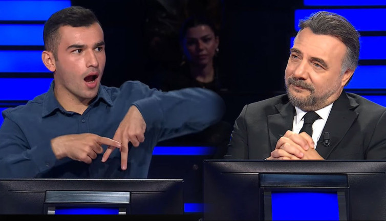 Kim Milyoner Olmak İster'de bir ilk! Engelli yarışmacı yarışmaya damgasını vurdu