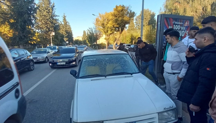 Sürücüye yorgun mermi şoku