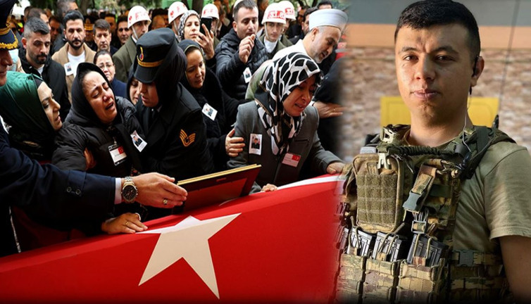 Şehit Uzman Çavuş Eren Kızıldağ'ın eşinden yürek yakan ağıt: Canım eşim, doyamadım Allah'ım