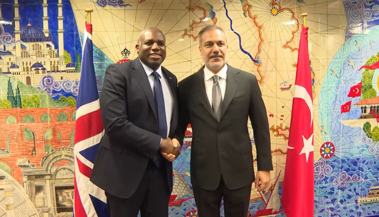 Dışişleri Bakanı Fidan İngiliz mevkidaşı Lammy ile görüştü