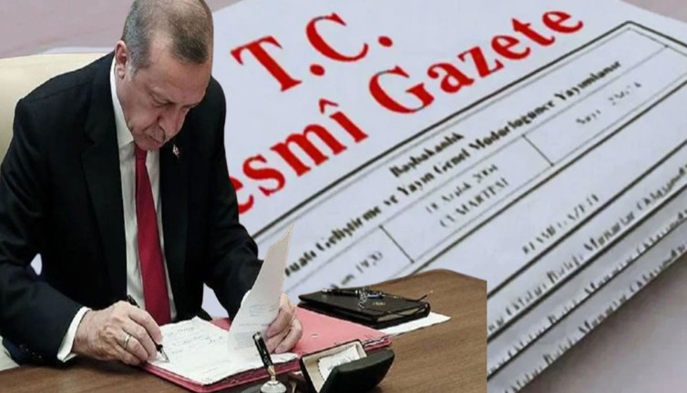 Erdoğan'ın imzasıyla yeni atama ve görevden almalar Resmi Gazete'de