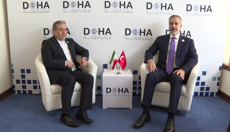 Bakan Fidan, İran Dışişleri Bakanı Arakçi ile görüştü