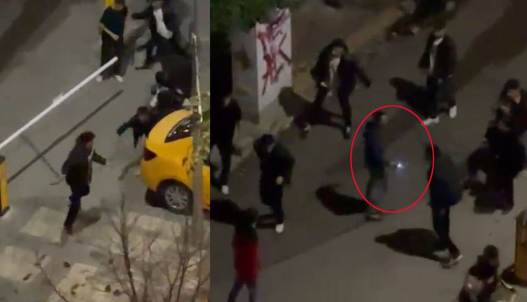 'Elektroşok' ve kemerli kavga kameraya takıldı