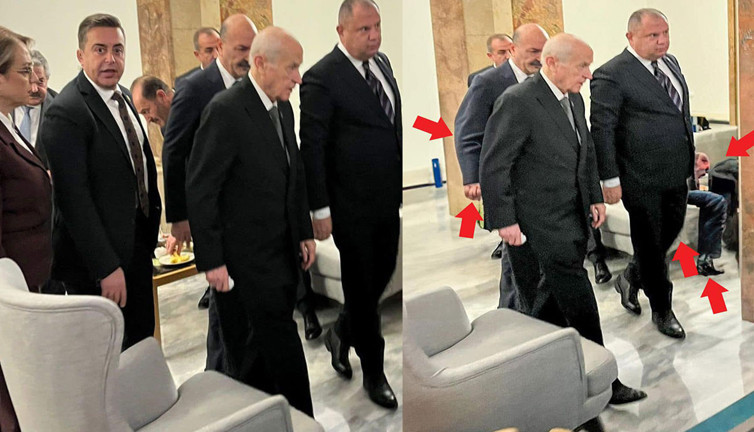 Bahçeli'ye yakın görünmek için photoshop yaptıran MHP'li vekil ifşa oldu