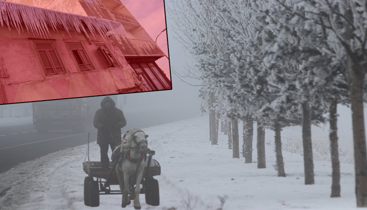Erzurum'un Tekman ilçesi Türkiye'nin en soğuk yeri oldu: Eksi 17 dereceyi gördü