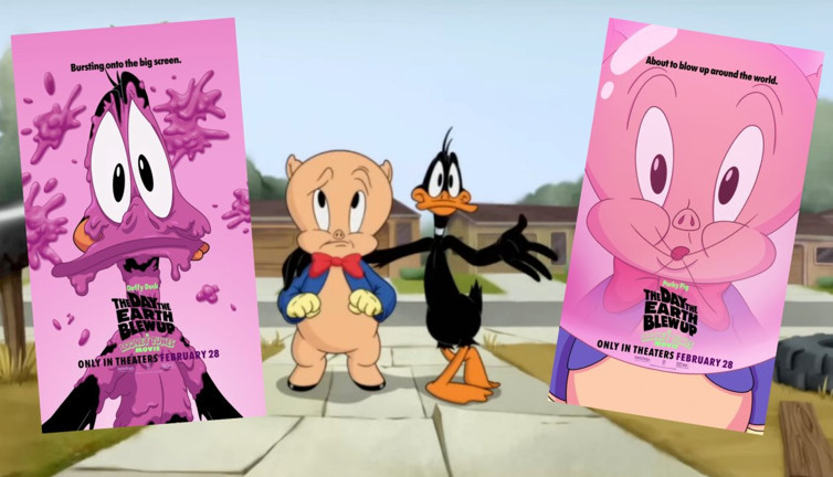 Looney Tunes Domuz Porky ve Daffy Duck'ı beyaz perdeye taşıyor