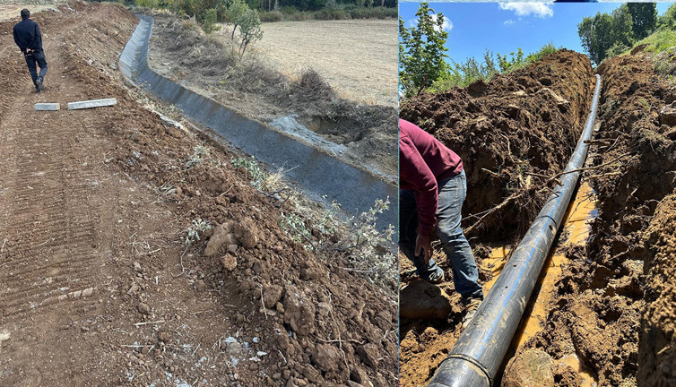Diyarbakır’da üç ilçenin su ihtiyacını karşılayacak: 40 kilometresi tamamlandı