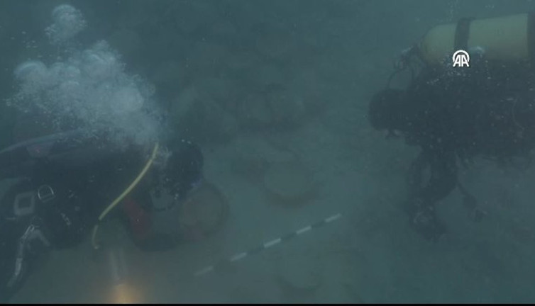 Ayvalık'ta hazine bulundu. Ege ve Akdeniz'in en büyüğü