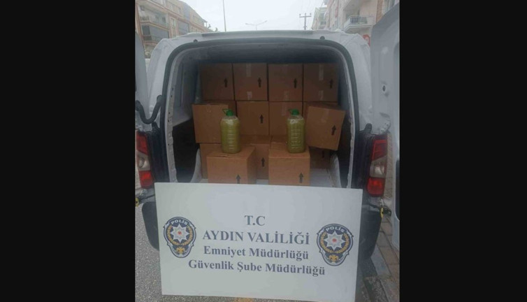 Efeler'de tağşiş yağ operasyonu: 850 litre yağ ve 111 bin lira ceza