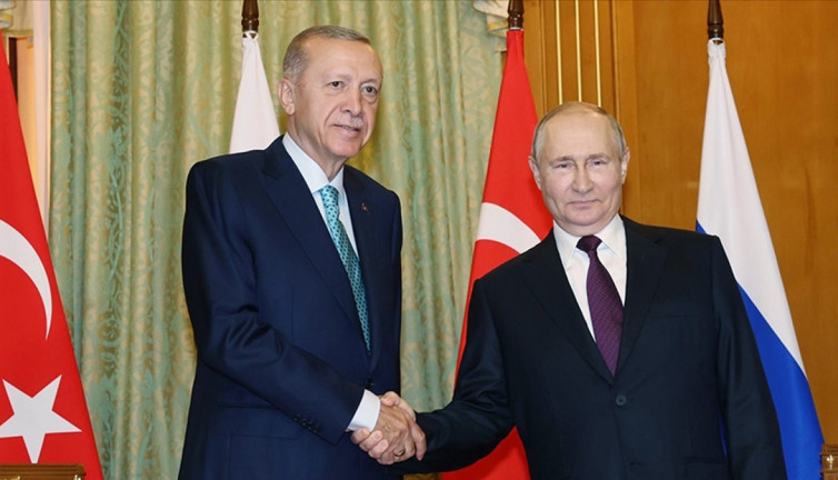 Rusya Devlet Başkanı Putin, Cumhurbaşkanı Erdoğan'ın yeni yılını kutladı