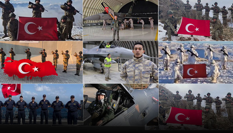 MSB paylaştı: Mehmetçik yeni yıl mesajı