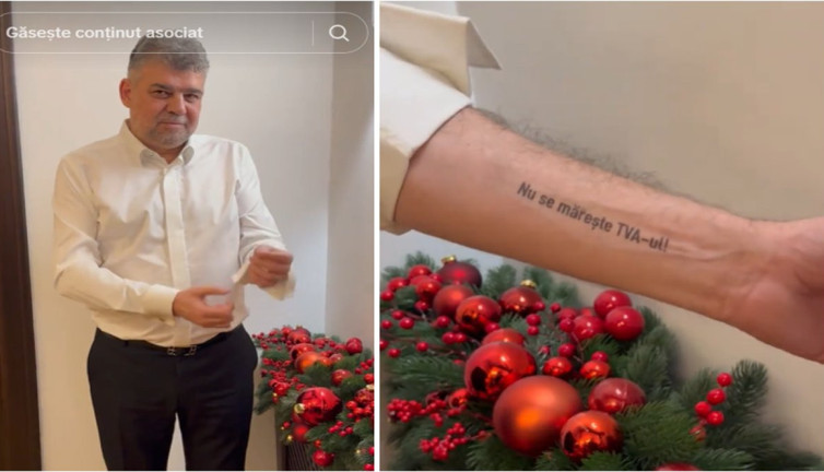 Romanya Başbakanı'nın yeni dövmesi ortalığı karıştırdı