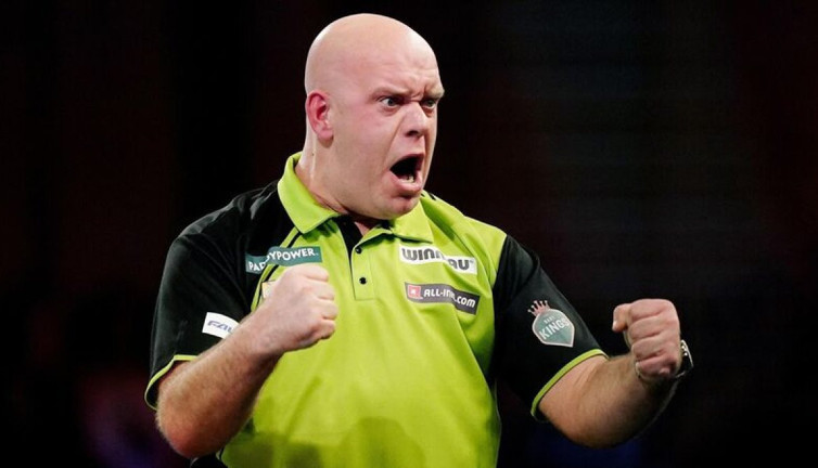 Van Gerwen yarı finalde