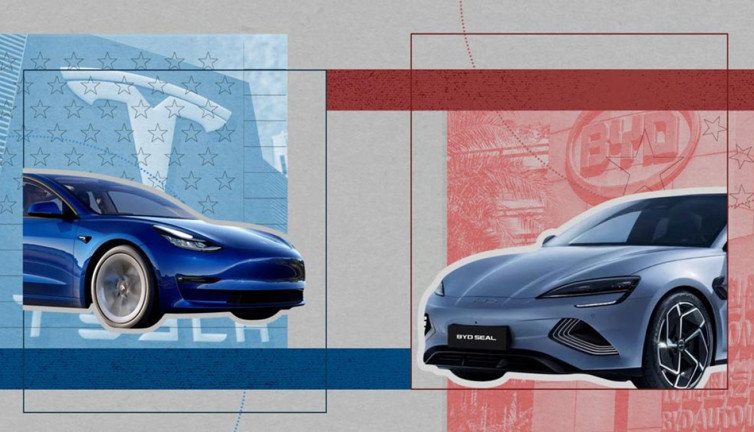 Tesla'nın satışları gerilerken, BYD vites arttırıyor