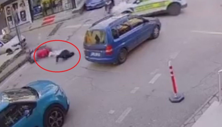 Bursa’da polisten kaçan motosikletli yere yığıldı!