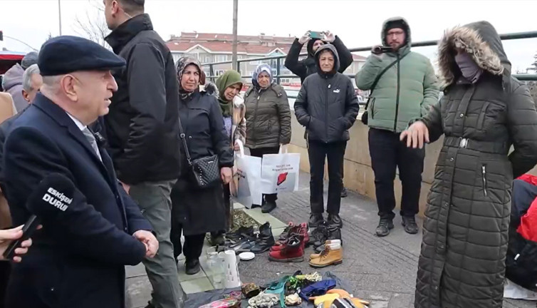 Semt pazarında şok itiraf: Afgan kadın Ümit Özdağ'a açıkladı