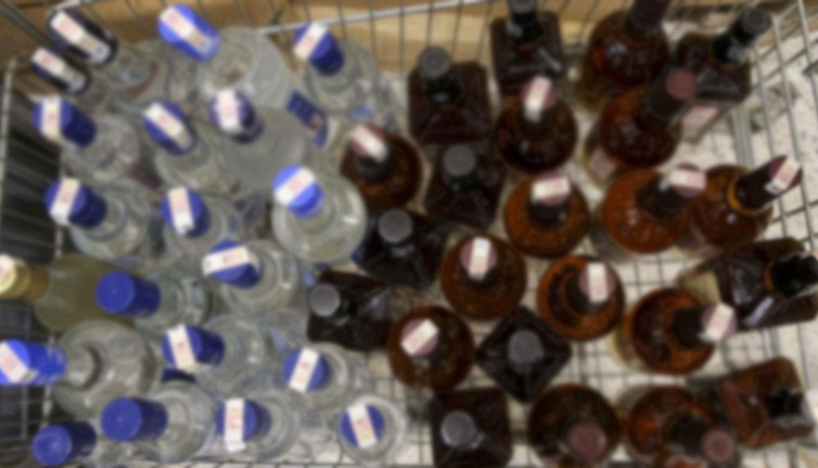 Sahte alkol operasyonlarında 32 bin 862 litre kaçak alkol ele geçirildi